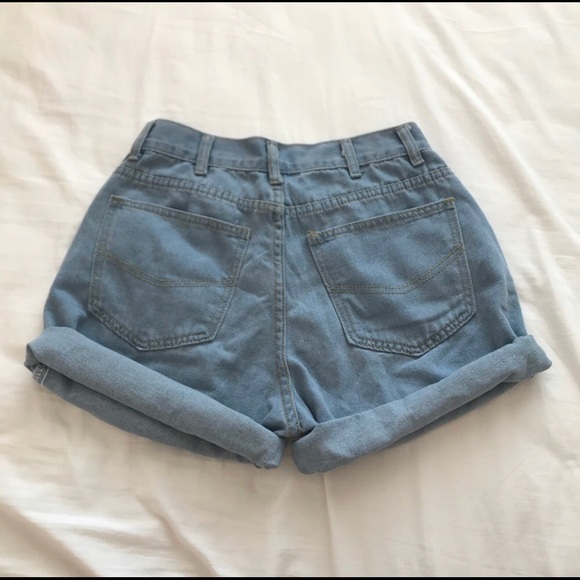 Vintage Denim Jean Shorts - Picture 2 of 2